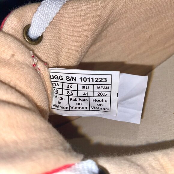 Sunset Red UGG sneakers US size 10 - Picture 6 of 6